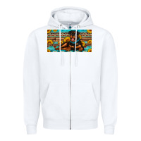 White rottweiler with sunflowers license plate Zipper Hoodie - Artiststas