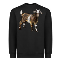 Black Baby Tennessee Fainting Goat Heavyweight Sweatshirt - LillyAllenDesigns
