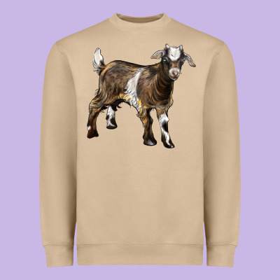 Baby Tennessee Fainting Goat Heavyweight Sweatshirt Designed By Lillyallendesigns
