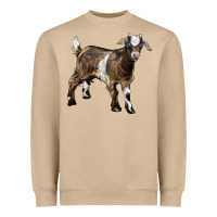 Mushroom Baby Tennessee Fainting Goat Heavyweight Sweatshirt - LillyAllenDesigns