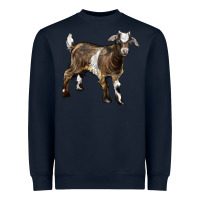 Navy Baby Tennessee Fainting Goat Heavyweight Sweatshirt - LillyAllenDesigns
