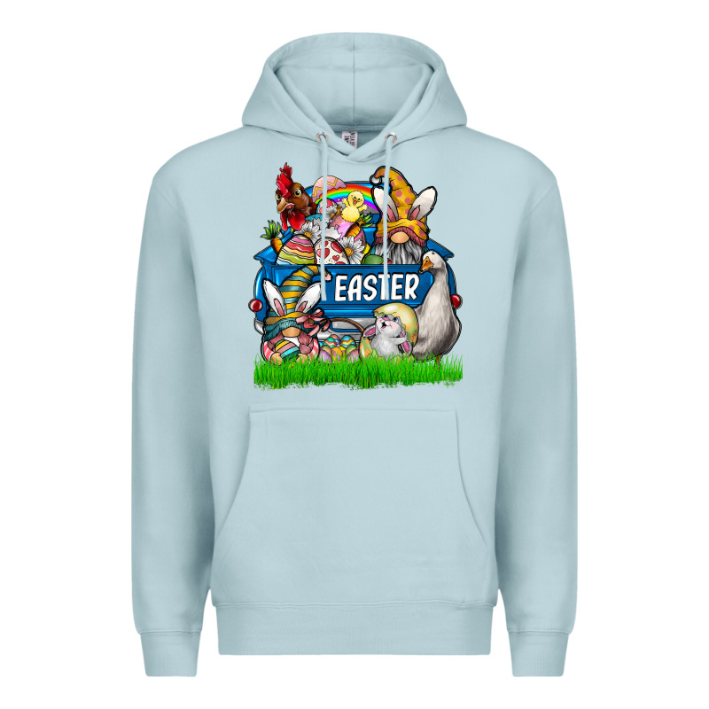 Easter Truck Premium Hoodie by CowhideDigitalArt | Teevron