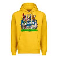 Lemon Easter truck Premium Hoodie - CowhideDigitalArt