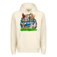 Sandshell Easter truck Premium Hoodie - CowhideDigitalArt