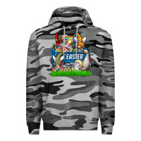 Slate Camo Easter truck Premium Hoodie - CowhideDigitalArt