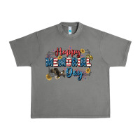 Tornado Happy memorial day 4th of july Urban Heavy Tee - CowGirlArtShop
