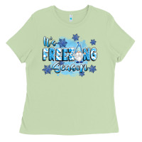 Matcha it's freezing season Ladies Tee - texasbilliewilder