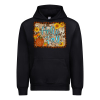 Black hello fall Urban Hoodie - AdoDesignShop