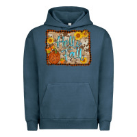 Pigment Midnight Navy hello fall Urban Hoodie - AdoDesignShop
