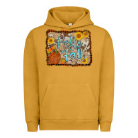 Pigment Peanut Butter hello fall Urban Hoodie - AdoDesignShop