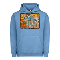 Pigment Pebble Blue hello fall Urban Hoodie - AdoDesignShop