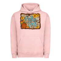 Pigment Salmon hello fall Urban Hoodie - AdoDesignShop