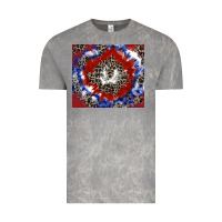 Cloud Rock patriotic tie dye Vintage Tee - CowGirlArtShop