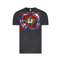 Vintage Black patriotic tie dye Vintage Tee - CowGirlArtShop