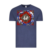 Vintage Denim patriotic tie dye Vintage Tee - CowGirlArtShop