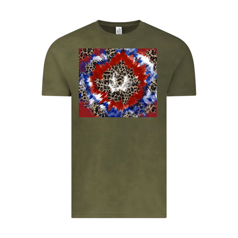 Patriotic Tie Dye Vintage Tee by CowGirlArtShop | Teevron