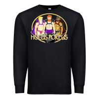 Black hocus pokeus sexy men gay halloween costumes Premium Sweatshirt - longCreatives