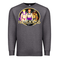 Charcoal Heather hocus pokeus sexy men gay halloween costumes Premium Sweatshirt - longCreatives