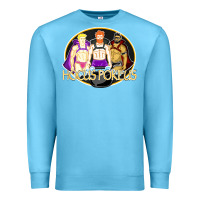 Ocean Blue hocus pokeus sexy men gay halloween costumes Premium Sweatshirt - longCreatives