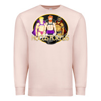 Pale Pink hocus pokeus sexy men gay halloween costumes Premium Sweatshirt - longCreatives