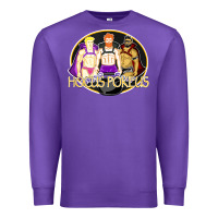 Purple hocus pokeus sexy men gay halloween costumes Premium Sweatshirt - longCreatives