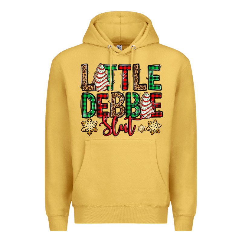 Little Debbie Slut Christmas Tree Cake Premium Hoodie by Jasminsmagicworld | Teevron
