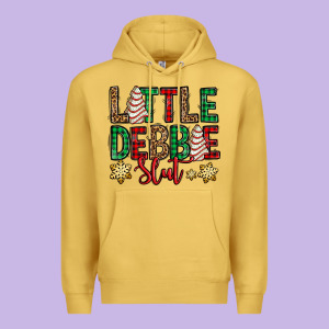Little Debbie Slut Christmas Tree Cake Premium Hoodie Designed By Jasminsmagicworld