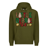 Army Green little debbie slut christmas tree cake Premium Hoodie - Jasminsmagicworld