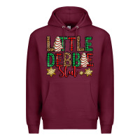 Burgundy little debbie slut christmas tree cake Premium Hoodie - Jasminsmagicworld