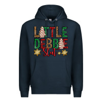 Navy little debbie slut christmas tree cake Premium Hoodie - Jasminsmagicworld