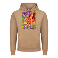Vintage Coffee pinch peel eat repeat mardi gras olivia Vintage Hoodie - OliviaCreatesArt