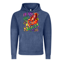 Vintage Denim pinch peel eat repeat mardi gras olivia Vintage Hoodie - OliviaCreatesArt