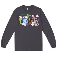 Smoke Easter Day Love Nurse Long Sleeve Tee - OliviaCreatesArt