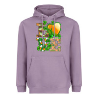 Lavender st.patricks nurse love heart stethoscope Heavyweight Hoodie - BarkalooDesign