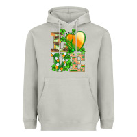 Moon Dust st.patricks nurse love heart stethoscope Heavyweight Hoodie - BarkalooDesign