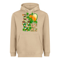 Mushroom st.patricks nurse love heart stethoscope Heavyweight Hoodie - BarkalooDesign