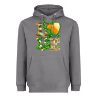 Storm st.patricks nurse love heart stethoscope Heavyweight Hoodie - BarkalooDesign