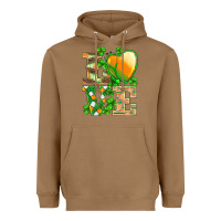 Toasted Coconut st.patricks nurse love heart stethoscope Heavyweight Hoodie - BarkalooDesign
