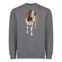 Storm boer goat Heavyweight Sweatshirt - LillyAllenDesigns
