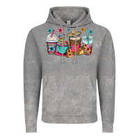 Cloud Rock mexico fiesta coffee cups Vintage Hoodie - OliviaCreatesArt