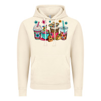 Vintage Artic mexico fiesta coffee cups Vintage Hoodie - OliviaCreatesArt