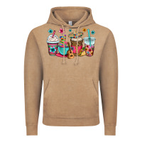 Vintage Coffee mexico fiesta coffee cups Vintage Hoodie - OliviaCreatesArt