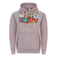 Vintage Zinc mexico fiesta coffee cups Vintage Hoodie - OliviaCreatesArt