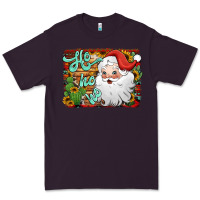 Plum ho ho ho santa claus Premium Tee - Jasminsmagicworld