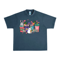 Midnight Navy Easter Day coffee drink Urban Heavy Tee - HowdyJamesFarm