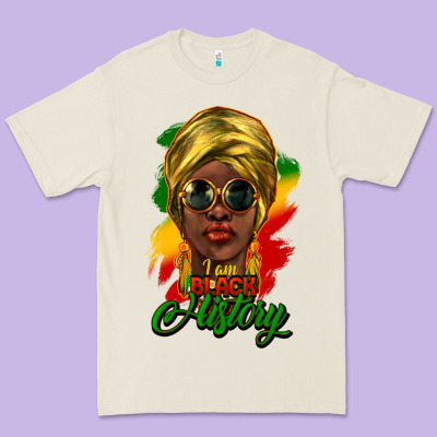 I Am Black History Premium Tee Designed By Nancycooperartshop