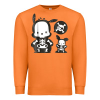 Carrot pochacco skeleton halloween shirt Premium Sweatshirt - longCreatives