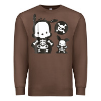 Chestnut pochacco skeleton halloween shirt Premium Sweatshirt - longCreatives