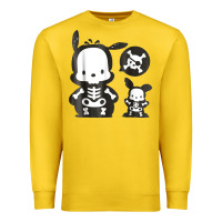 Lemon pochacco skeleton halloween shirt Premium Sweatshirt - longCreatives