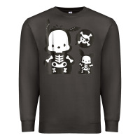 Smoke pochacco skeleton halloween shirt Premium Sweatshirt - longCreatives